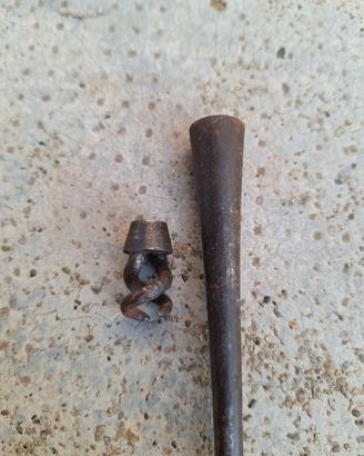 antica bacchetta caricamento avancarica