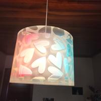 Lampada e quadro da bambiini