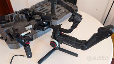Zhiyun Crane 3 Lab + Q2 Smooth + Microfono RODE
