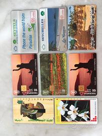 Carte telefoniche dal mondo