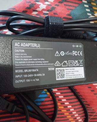 Caricatore Alimentatore per Toshiba Satellite