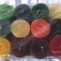Set candele profumate colorate o bianche