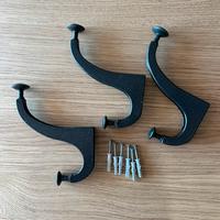 3 x Ikea Hemnes ganci attaccapanni