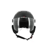 Casco Demi-Jet Dolomiti Nero Opaco Uso Bici – Scot