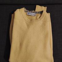 Maglione giallo Burberry 