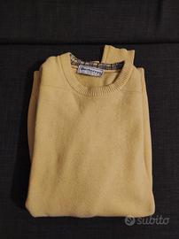 Maglione giallo Burberry 