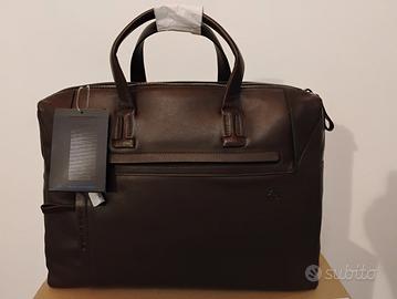Valigetta Vera Pelle con tasca porta PC Piquadro