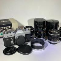 Canon PELLIX + ottiche FL