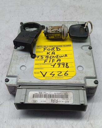 KIT CENTRALINA MOTORE FORD Ka Serie (CCQ) Benzina