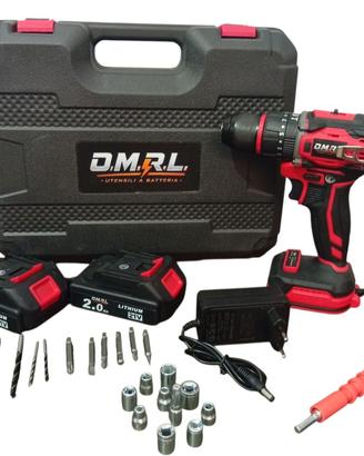 Trapano a batteria a Percussione motore Brushless 