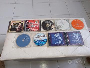 Lotto 9 CD Audio Musicale Originali Funzionanti