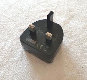 Spina UK adattatore USB caricabatteria HTC viaggio