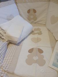 Foppapedretti set paracolpi piumino+ aerosleep