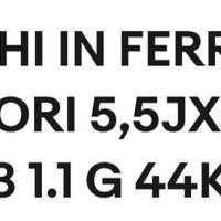 due cerchioni in ferro con pneumatici 175/65  R14