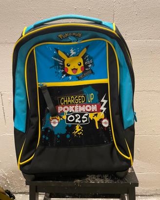 Zaino scuola Pokemon