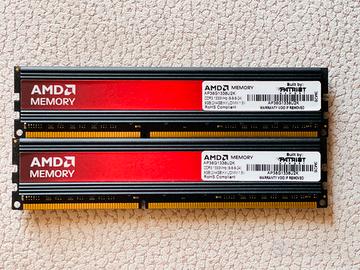 KIT RAM DDR3 8GB ( 2 x 4GB ) Patriot Memoria