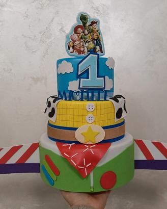 torta scenografica Toy story 