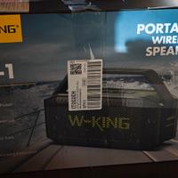 cassa bluetooth w-king d9-1 