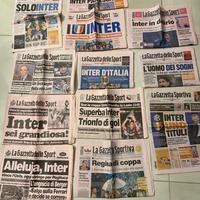 Gazzetta con vittorie dell’Inter