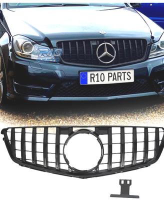 GRIGLIA MERCEDES CLASSE C W204 07-14 LOOK AMG GT N