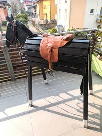 cavallo pony di legno