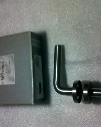 MANIGLIE PER PORTE INTERNE FINITURA CROMO SATINATO