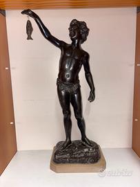 Scultura bronzo firmata