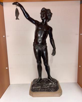 Scultura bronzo firmata