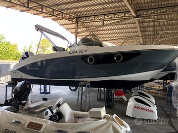 IDEA MARINE 70.2 + HONDA BF250 White anno 2023