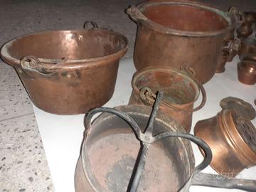 Pentlole Padelle e oggetti di rame