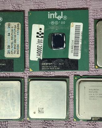 Processori CPU (vecchie generazioni)