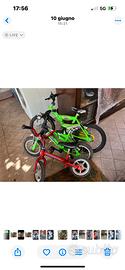 Bici per bambini e una mer 14 anni