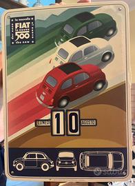 Calendario perpetuo FIAT. 500 tricolore.