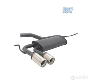 SILENZIATORE DI SCARICO PER AUDI A3 8PA SEAT LEON 