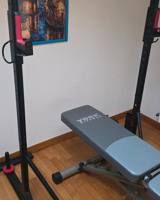 panca+coppia rack