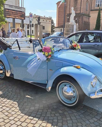 Noleggio auto,matrimoni,epoca, maggiolino