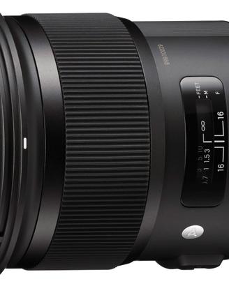 obiettivo Sigma 50mm f/1.4 DG HSM Art  x canon EF