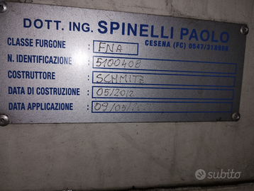 Vendita semirimorchio frigo