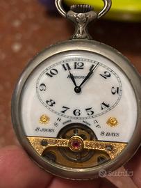 Hebdomas 8 jours orologio tasca