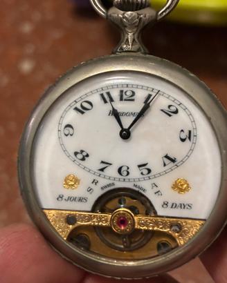 Hebdomas 8 jours orologio tasca