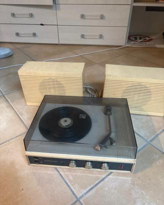 Giradischi europhon vintage anni 60