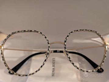 montatura occhiali da donna Nina Ricci mai usata