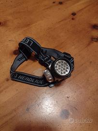 Lampada torcia led frontale