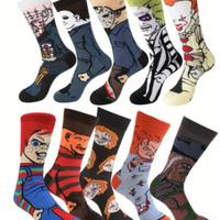 Calze Halloween personaggi film Horror 