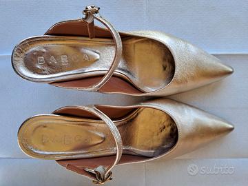 Scarpe donna Sabot tacco 3cm n.39