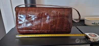 Borsa pelle vintage