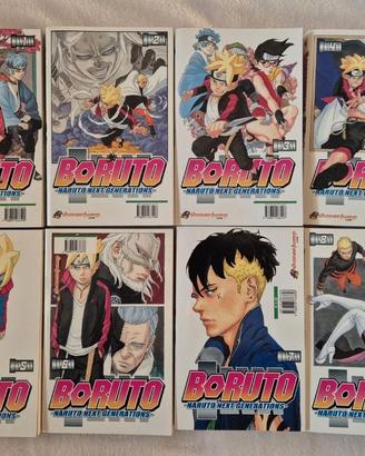BORUTO Manga Volumi 1-8 | Edizione Italiana