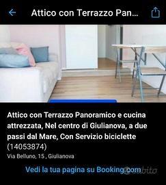 Appartamento ristrutturato ,solo mensili estate