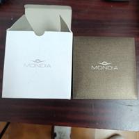 scatola mondia per orologi nuova completa 