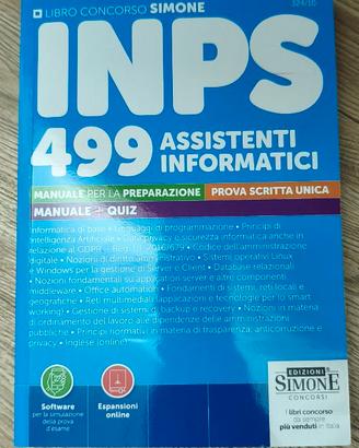 Libro concorso Inps 2026
